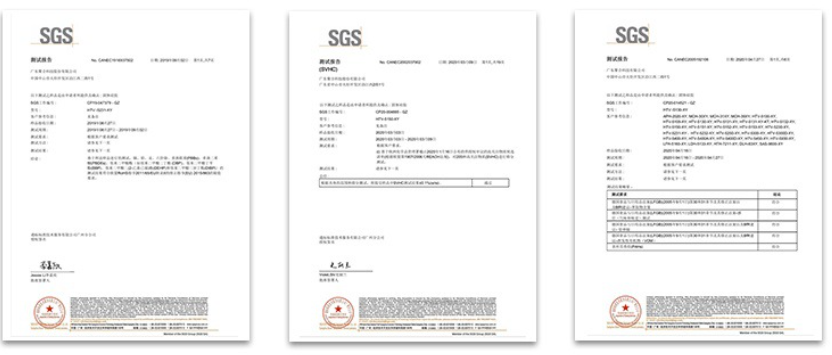 lsr silicone parts certification