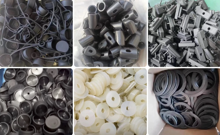 HCR/HTV/Solid Silicone Rubber 2 solid silicone rubber parts